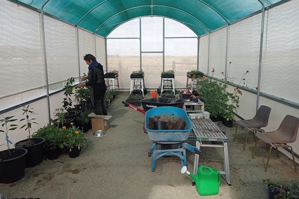 Nursery Community garden nursery management, water supply