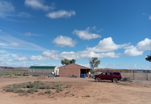 Copley South Australia Community Garden Arid land water management, groundwater conditioner, organic food